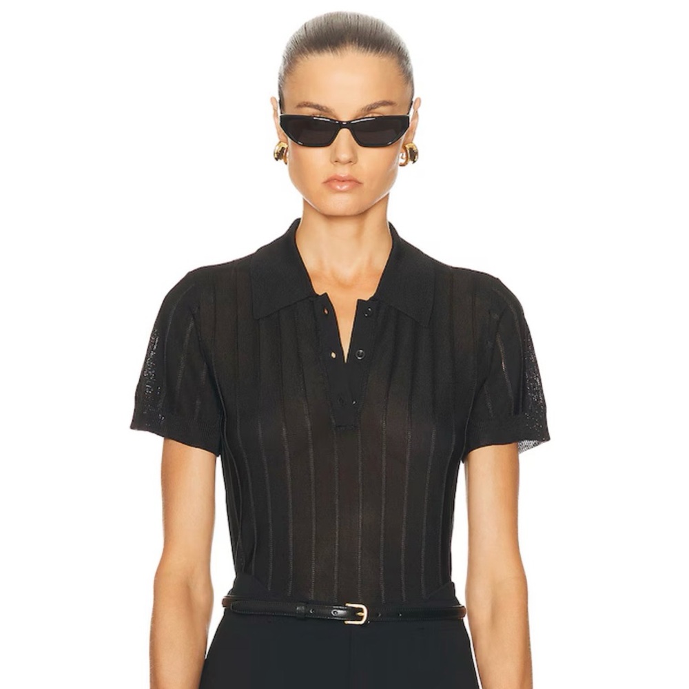 FRAME The Ribbed Polo - Picture 3 of 3